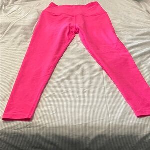 Beyond Yoga Bright Pink Leggings